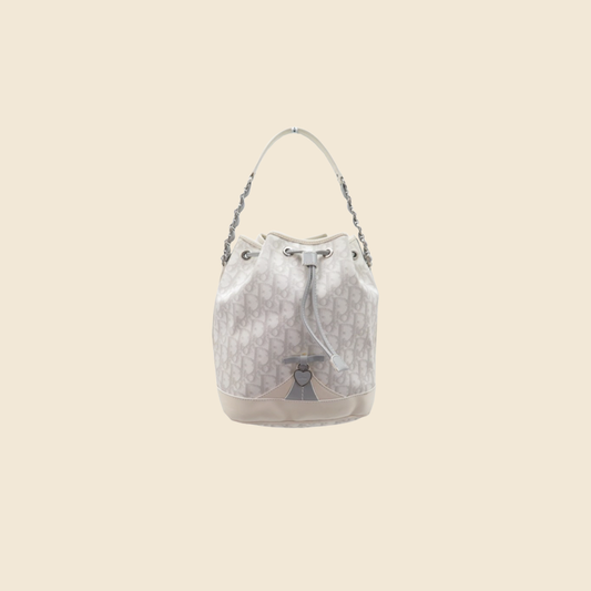 Christian Dior 2007 Trotter Handbag White – AMORE Vintage Tokyo