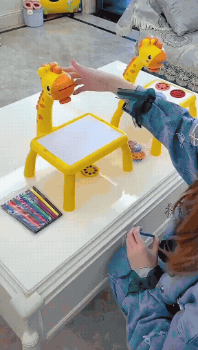 Kids LED Drawing Projector