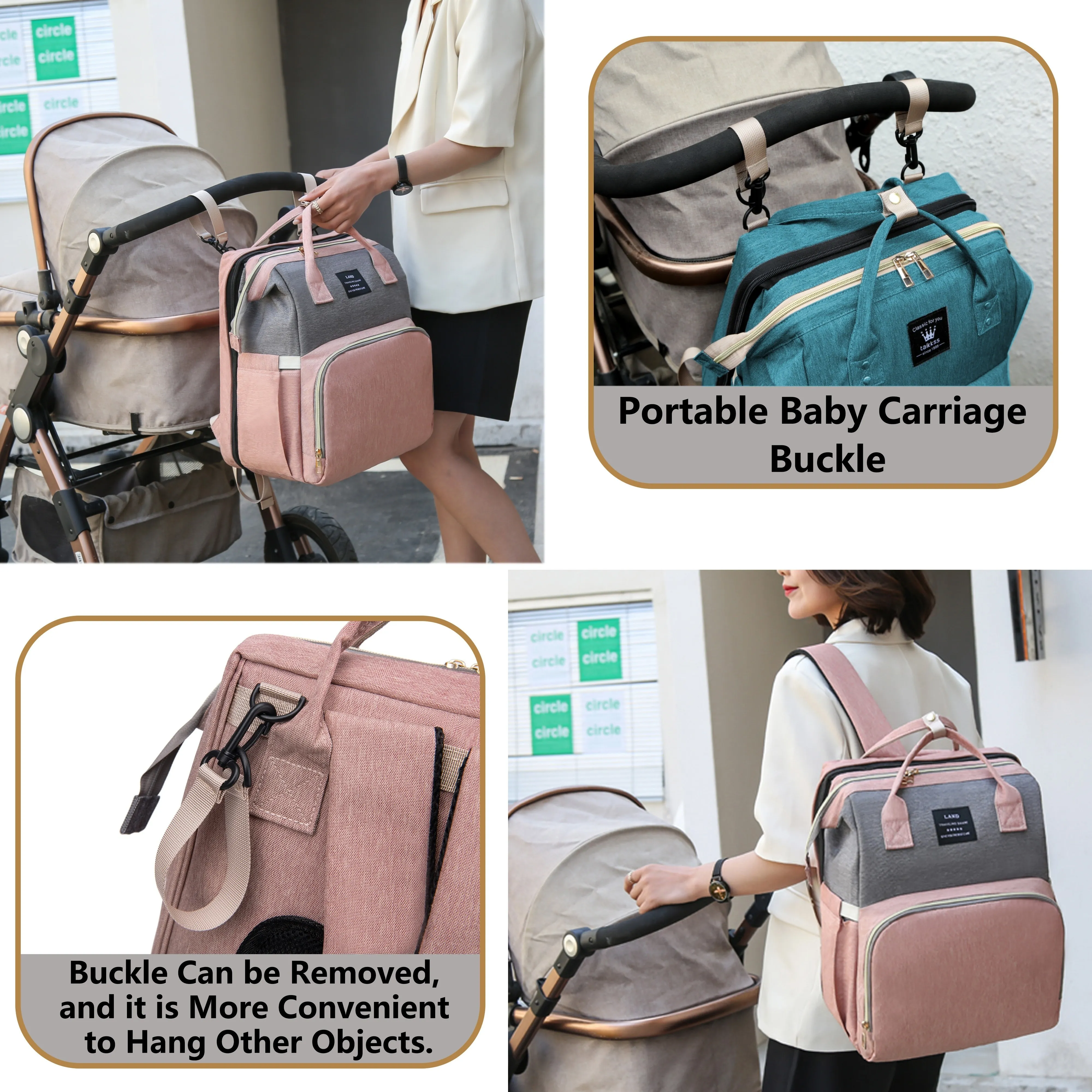 Mommy Bag Travel Crib Backpack