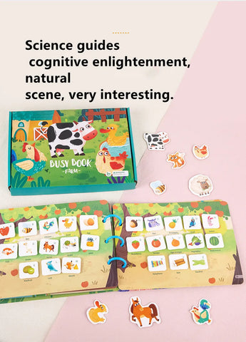 Montessori Sticker Quiet Book