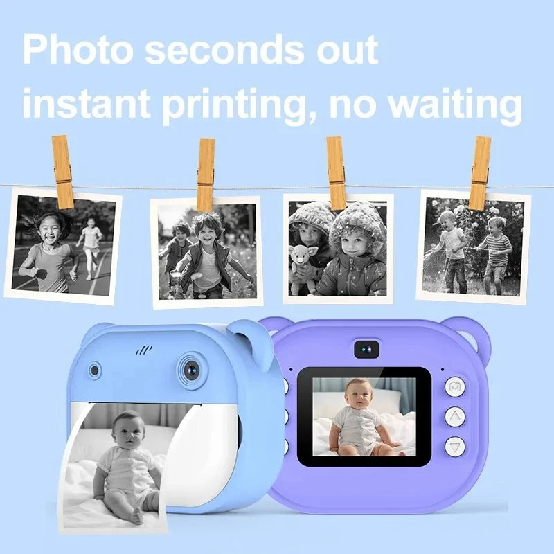 Thermal Print Camera for Kids