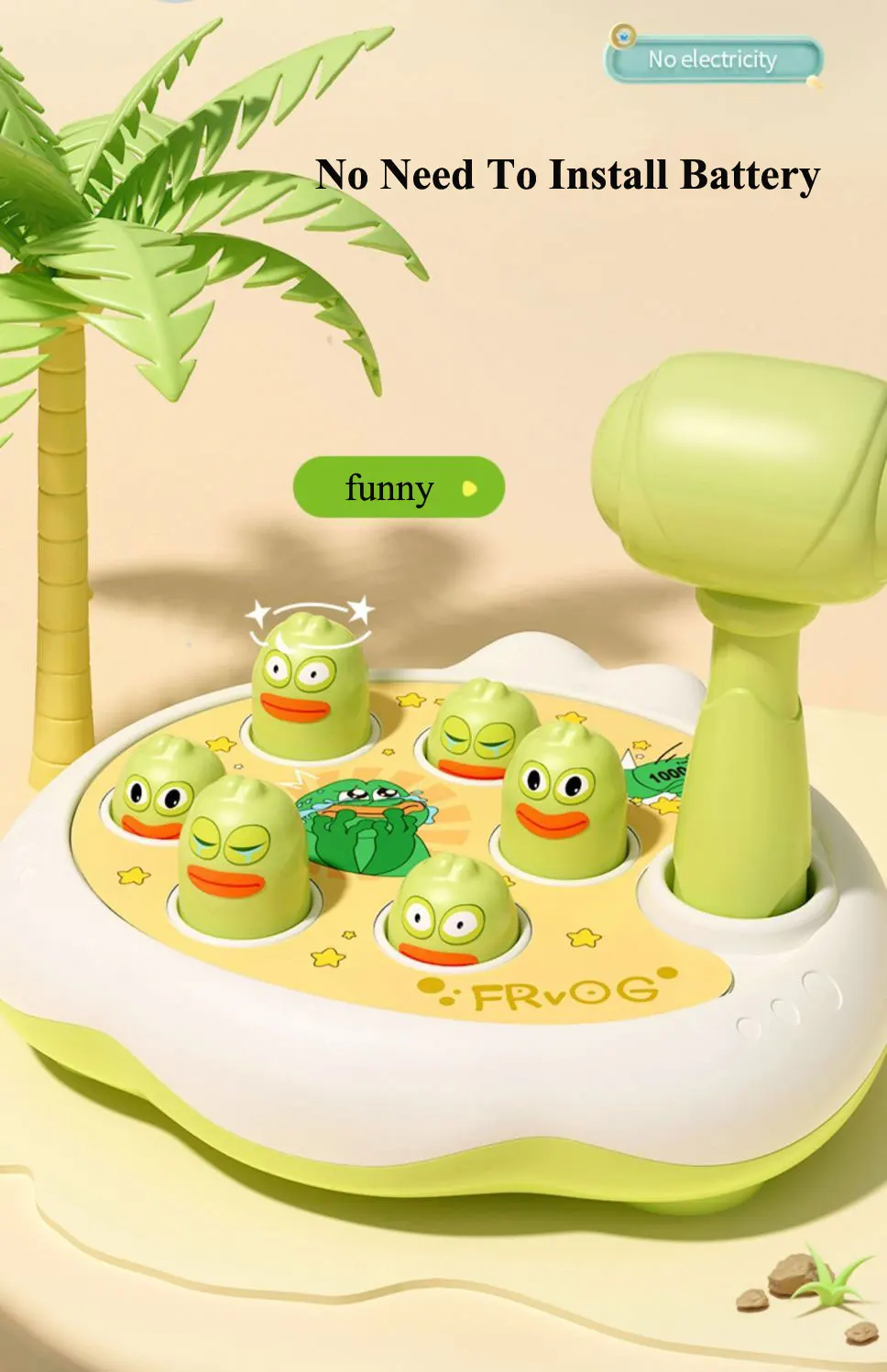 Toddler Montessori Hammer Game