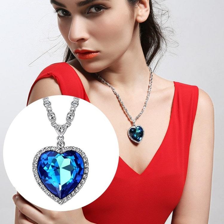 Replica Heart of the Ocean Necklace