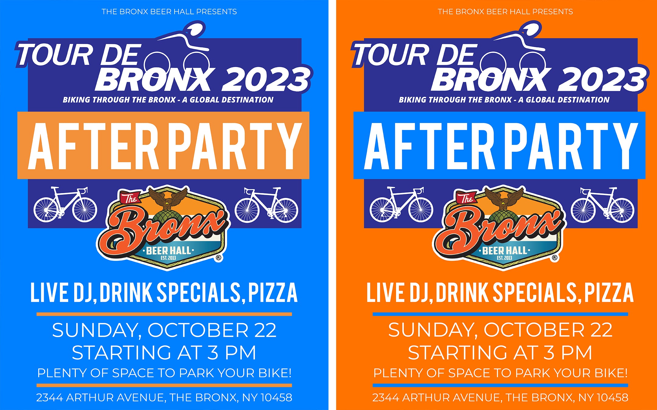 Tour De Bronx After Party at The Bronx Beer Hall