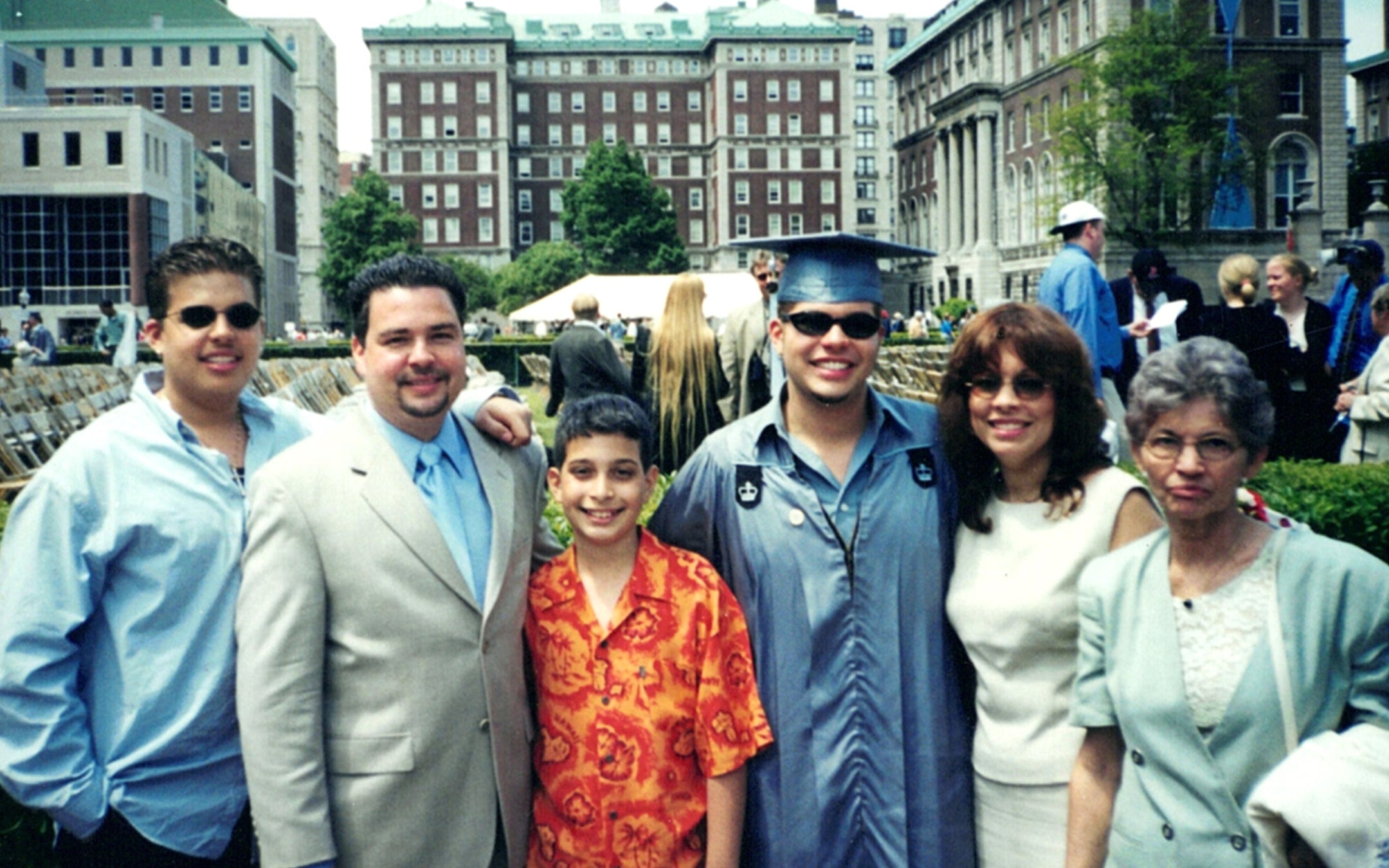 PICTURED: Anthony Ramirez II's Graduation from Columbia University