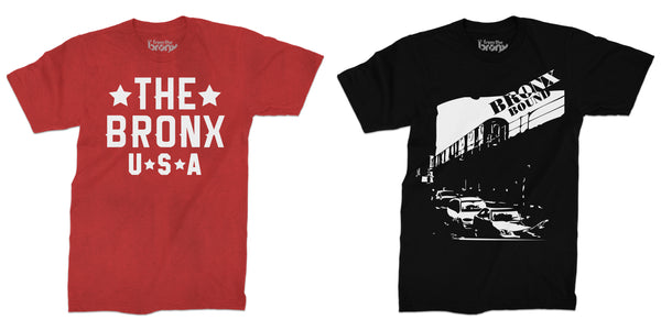 The Bronx USA T-Shirt & The Bronx Bound T-Shirt