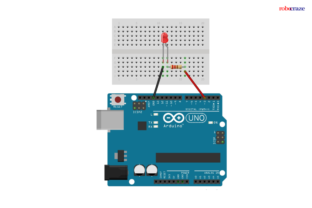 LED Interfacing with Arduino