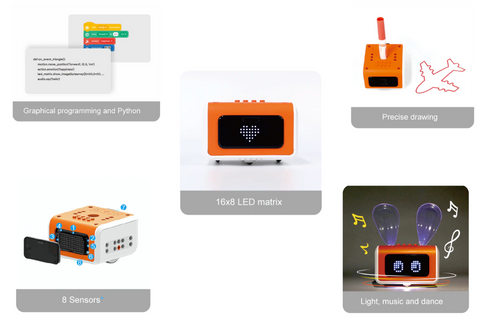 VinciBot Coding Robot Set Key Features