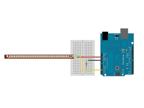flex sensor with Arduino