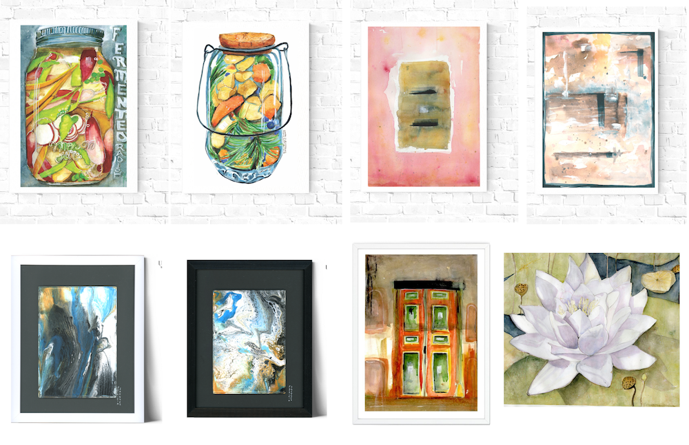 wall art, watercolor paintings, watercolor illustrations, abstract paintings, watercolor, expressive art, freelance illustrator, watercolor artist, home decor, painted illustrations, food illustrations, home decor gift, fine art, visual art, timeless, atmospheric, ethereal, serenity, uplifting, travel lover, gifts for foodies, gift for men, gifts for women, Colorful paintings, pacific home decor, bohemian home decor, rustic wall decor.