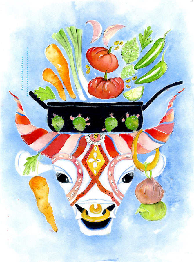 freelance illustrator, tex mex foods, botanical illustration, hire a food illustrator, editorial illustrator, Art commissions, art licensing, surface design illustrator, watercolor artist, editorial food illustrators, hire illustrators, Gravy quarterly magazine, Southern Foodways Alliance, www.patriciajacques.com