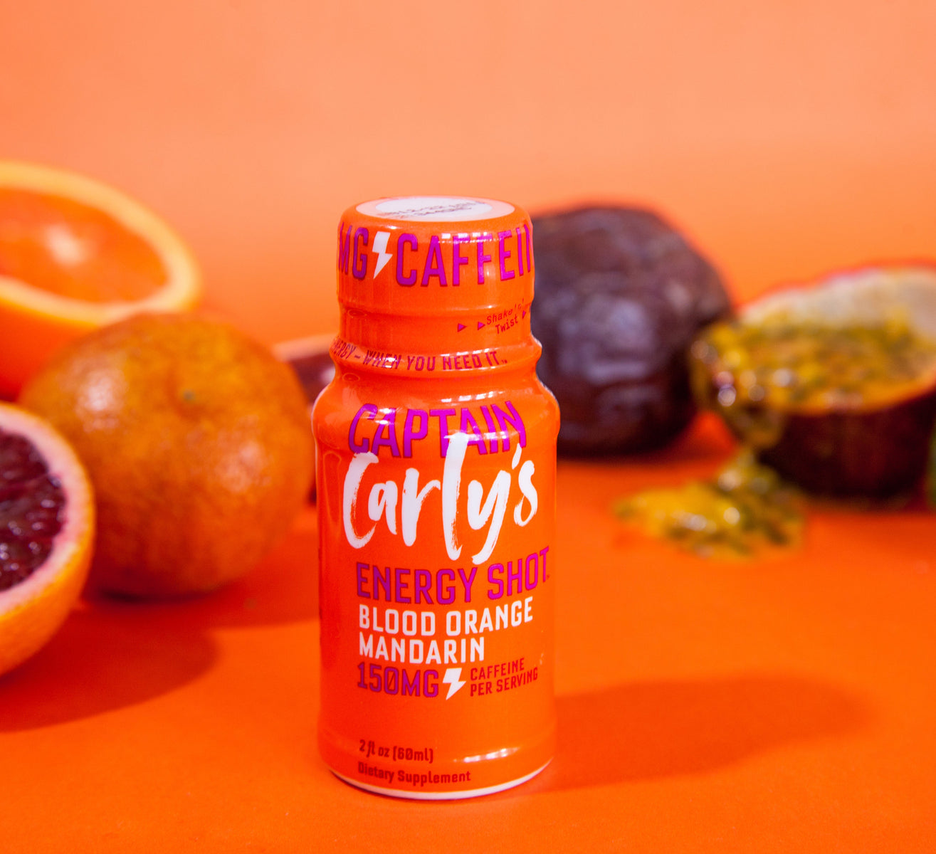 Blood Orange Mandarin Energy Shot