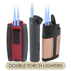 Double Jet Torch Lighters