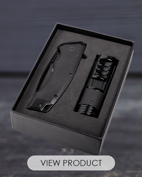 XIKAR Tactical Knife & Lighter Gift Set