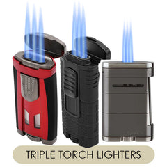 Triple Jet Flame Cigar Lighters