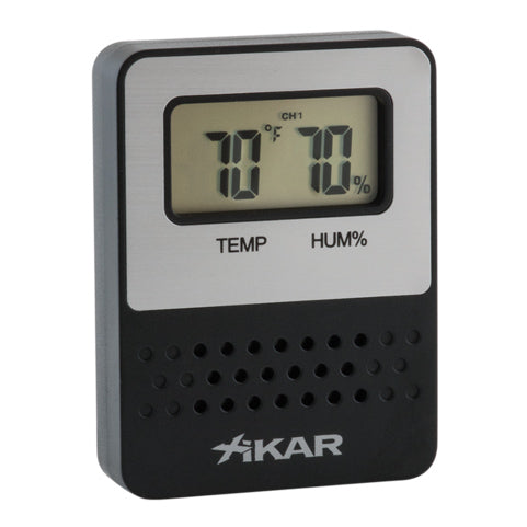 Round Digital Hygrometer - Accurate Humidity Monitoring for Cigars