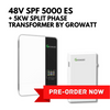 5kW 5000ES (USA Model) & Growatt Transformer Kit