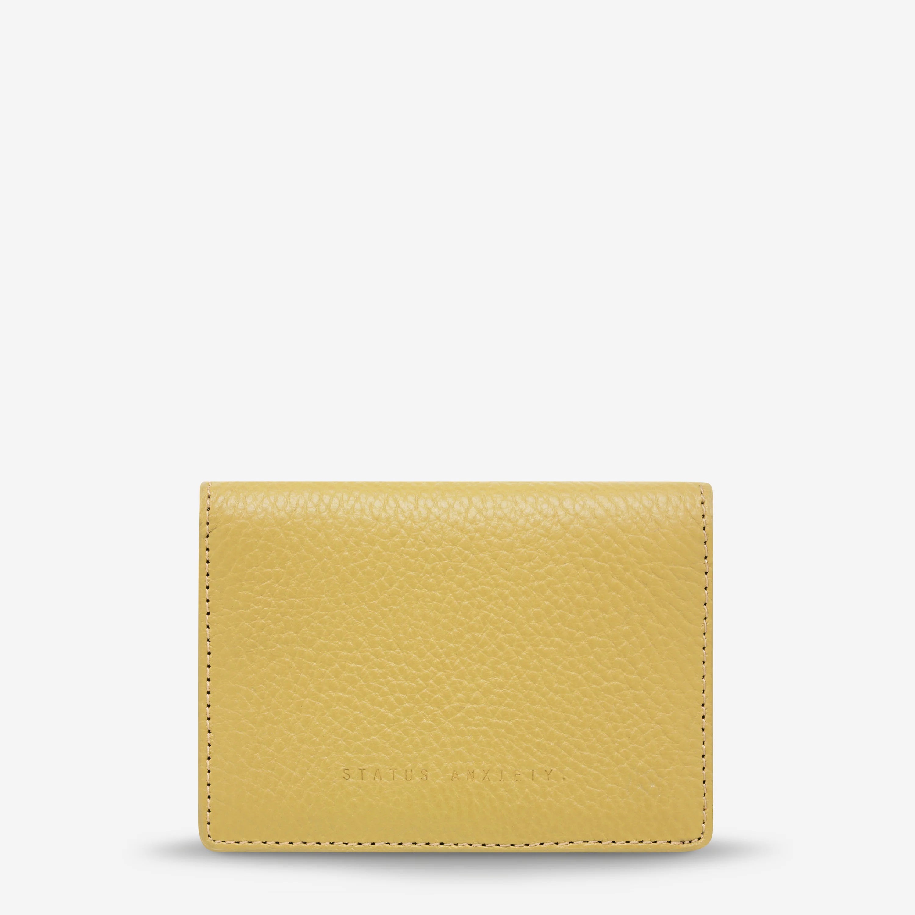  Status Anxiety Easy Does It Wallet -  Buttermilk