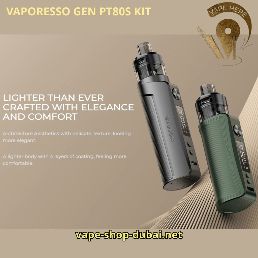 VAPORESSO GEN PT80S KIT X TANK POD 4.5ML UAE Dubai