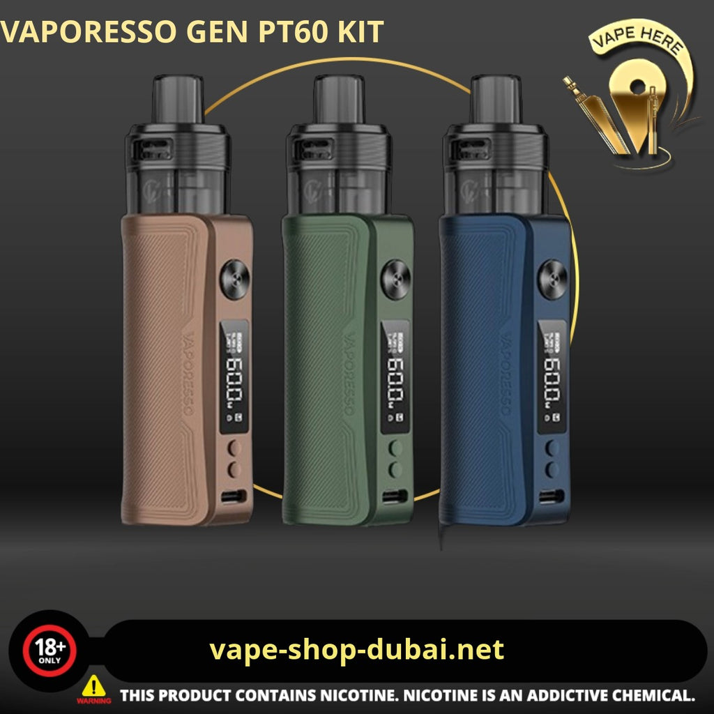 VAPORESSO GEN PT60 KIT X TANK POD 2500MAH 4.5ML UAE Dubai