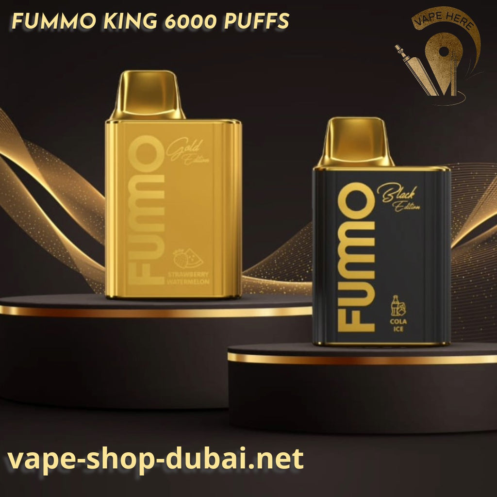 FUMMO KING 6000 PUFFS 20 MG DISPOSABLE VAPE UAE Dubai