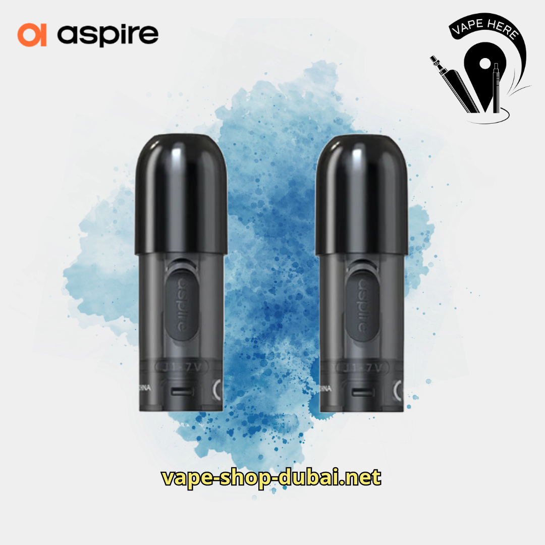 Aspire Vilter Pro Replacement Pod with Drip Tip ( 2pcs/Pack ) UAE Abu Dhabi