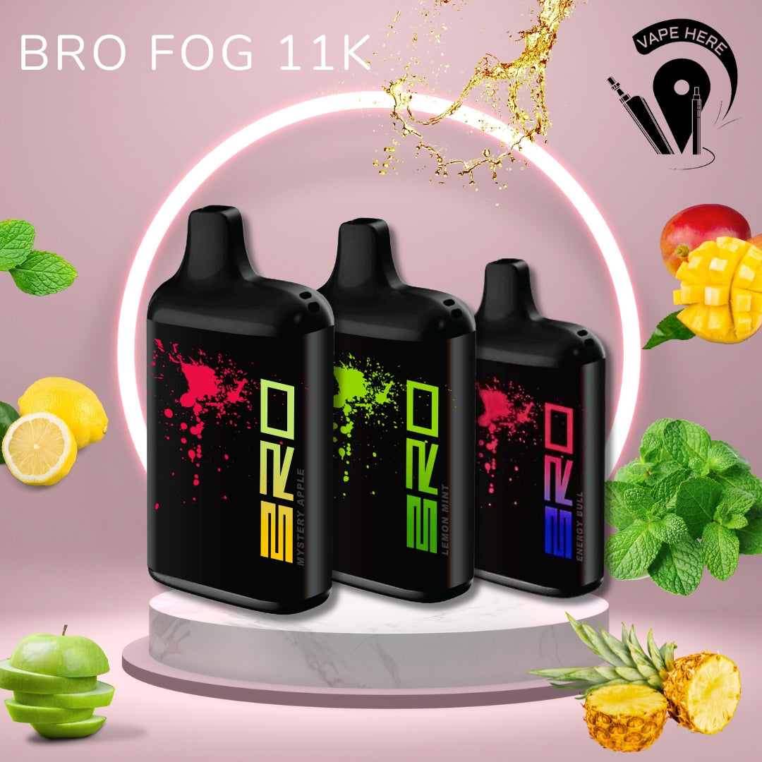 BRO Fog Disposable Vape 11000 PUFFS 20MG UAE Al Ain