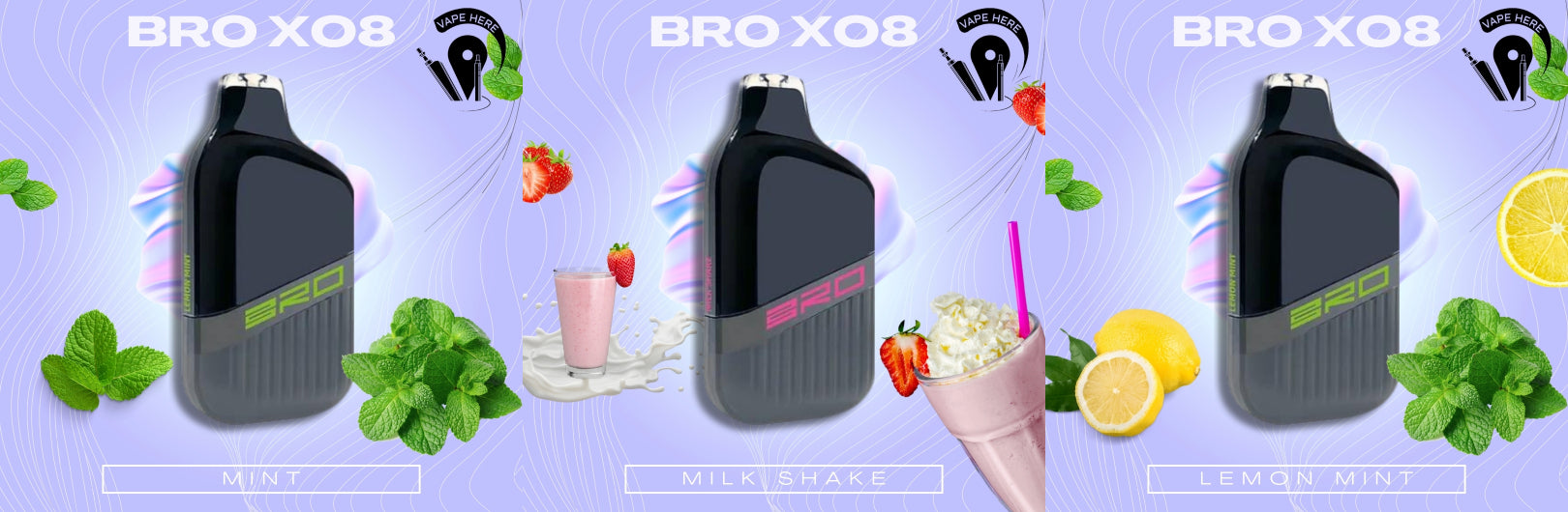 BRO X08 Disposable Vape 4500 PUFFS 20MG UAE Ajman