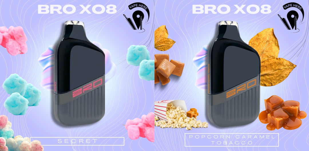 BRO X08 Disposable Vape 4500 PUFFS 20MG UAE Dubai