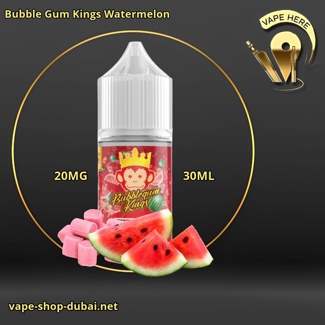 Bubble Gum Kings Watermelon 30ml Saltnic by Dr. Vapes UAE Dubai