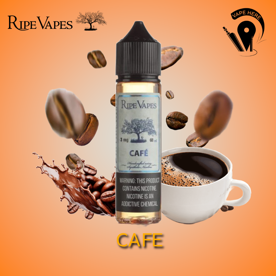 Cafe 60ml E-Liquids - Cafe Collection from Ripe Vapes UAE Abu Dhabi & Dubai