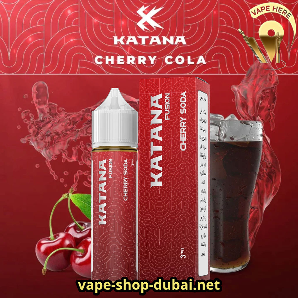 KATANA FUSION E-LIQUIDS 60ML UAE CHERRY SODA