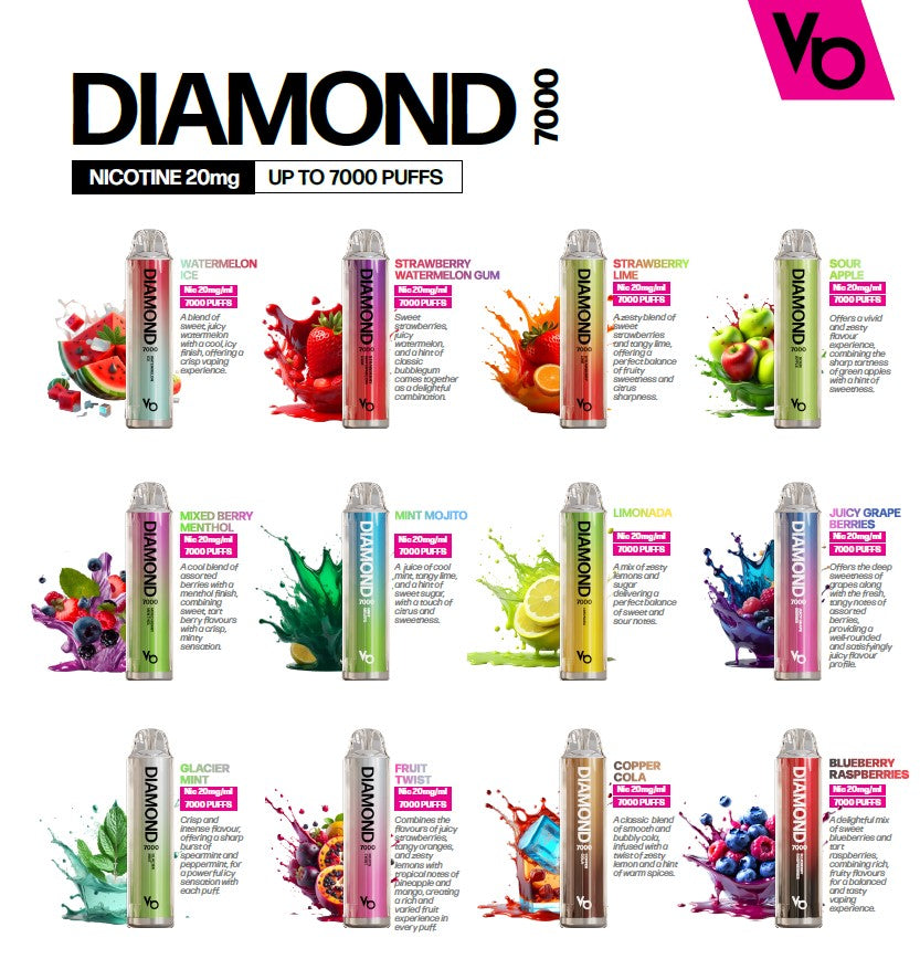 Diamond vape 7000 flavors