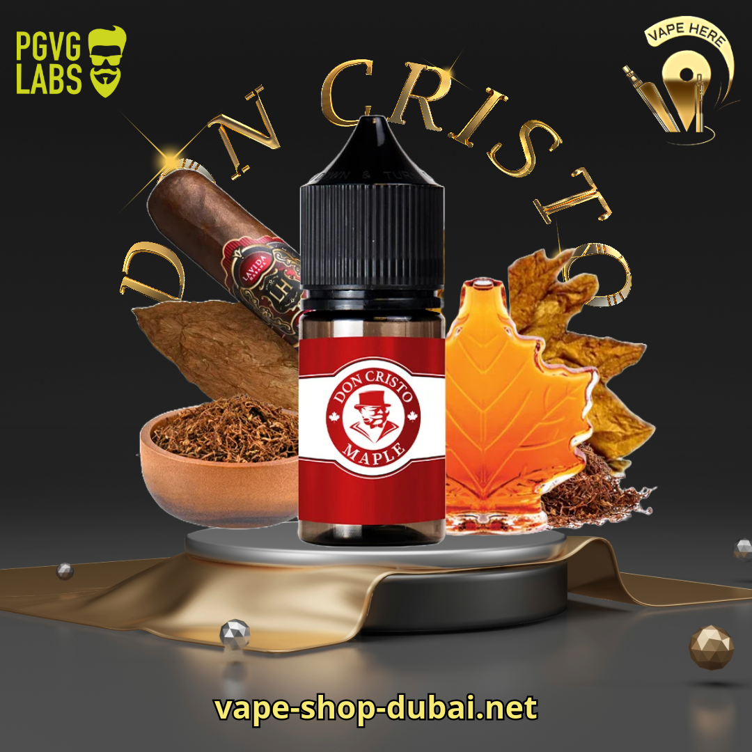 Don Cristo PGVG 25mg 30ml Salt Nic Maple UAE Al Ain