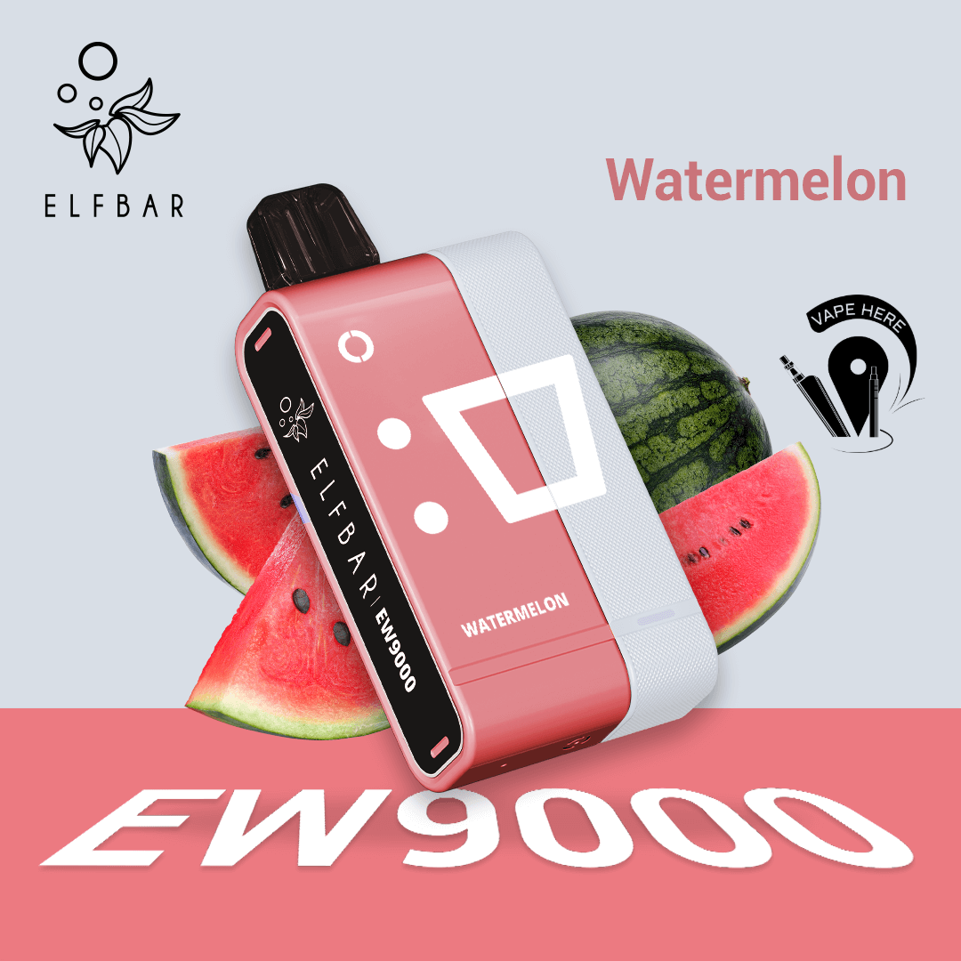 Elf Bar EW9000 Disposable Pods & Kit 50mg Watermelon UAE Fujairah