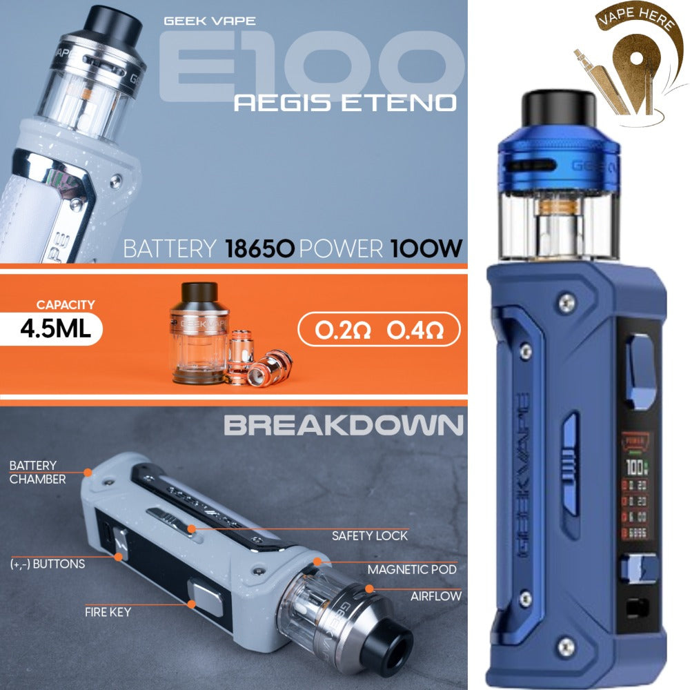 GEEKVAPE E100 AEGIS ETENO KIT UAE Sharjah