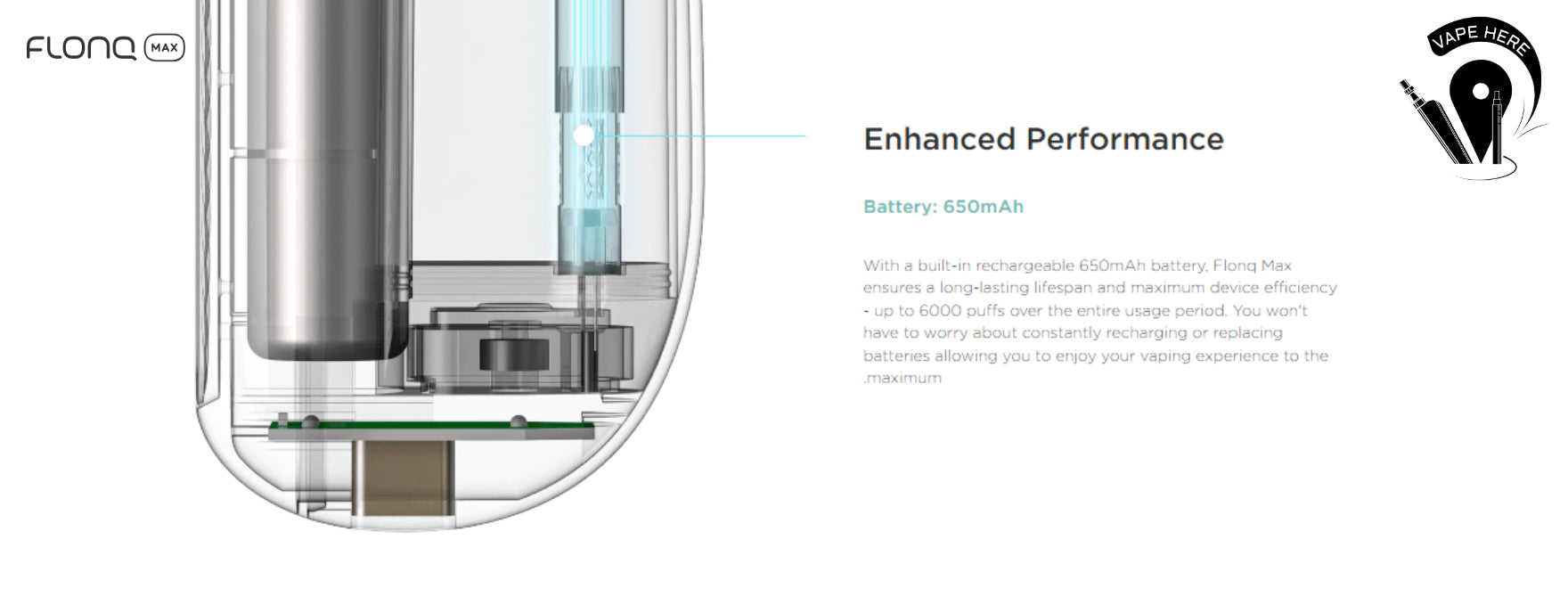 Flonq Max 6000 Puffs Disposable Vape UAE Sharjah