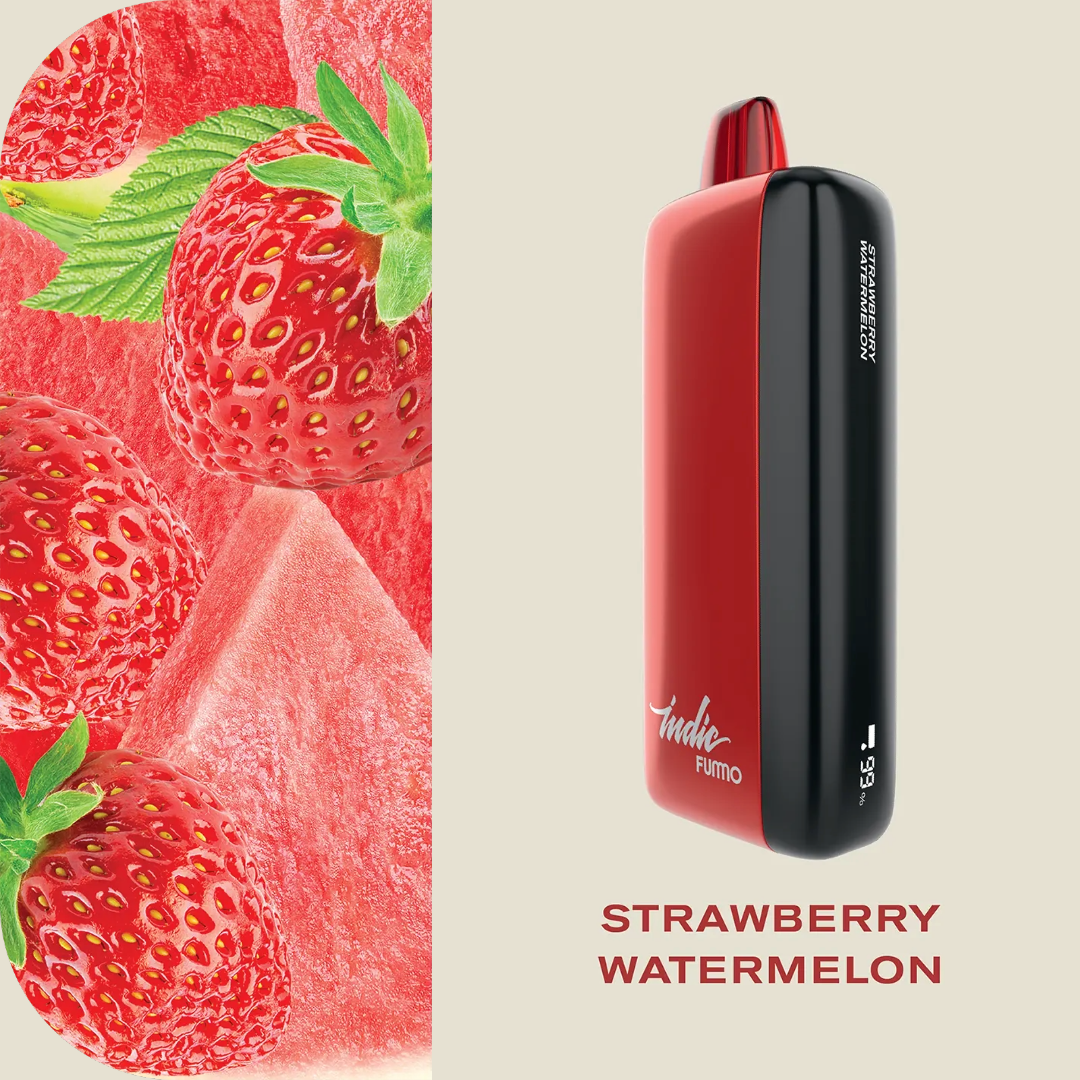 Fummo Indic 12000 Puffs Disposable Vape Strawberry Watermelon UAE Ajman