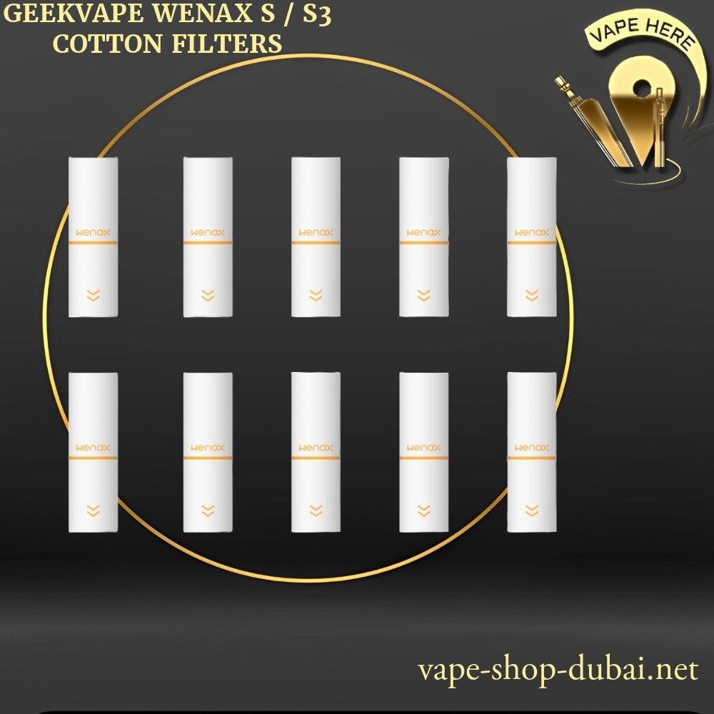 GEEKVAPE WENAX S / S3 COTTON FILTERS UAE Dubai