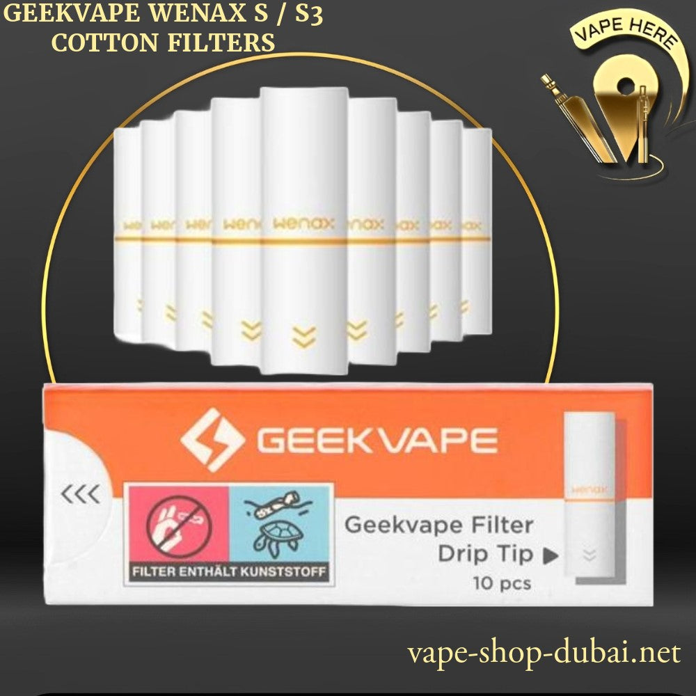 GEEKVAPE WENAX S / S3 COTTON FILTERS UAE Dubai