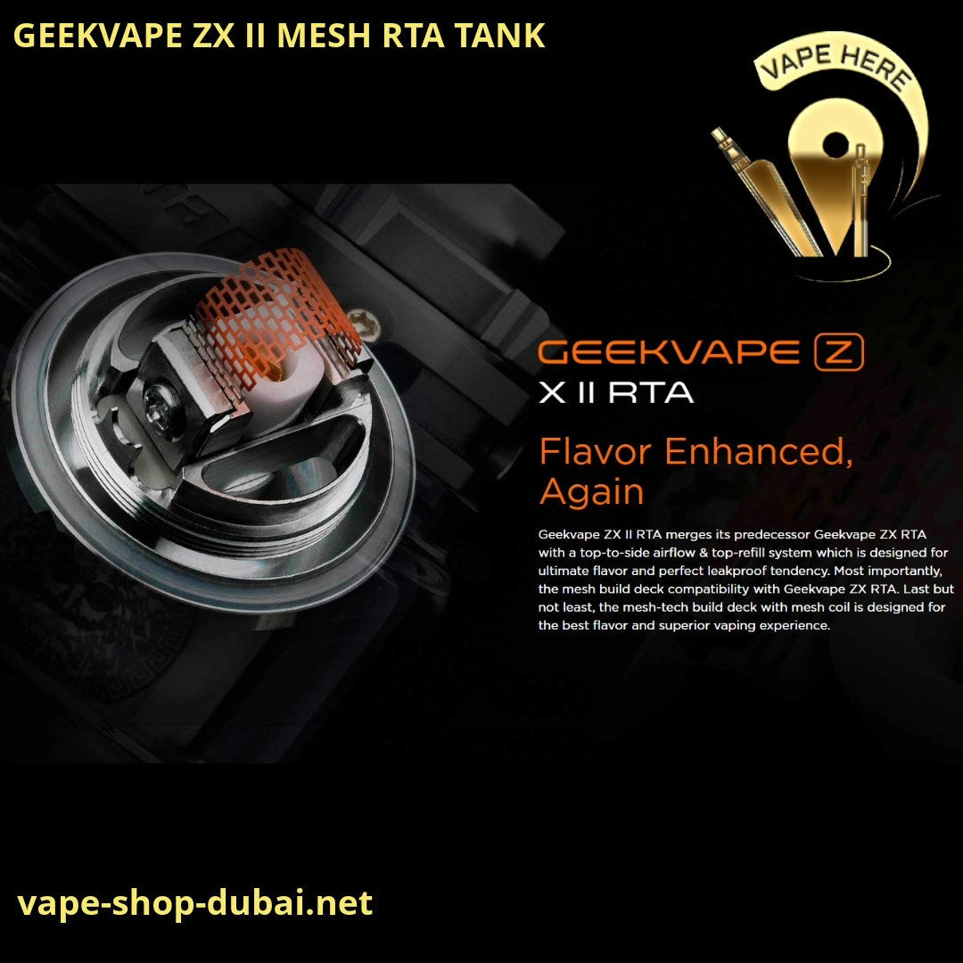 GEEKVAPE ZX II MESH RTA TANK UAE Dubai