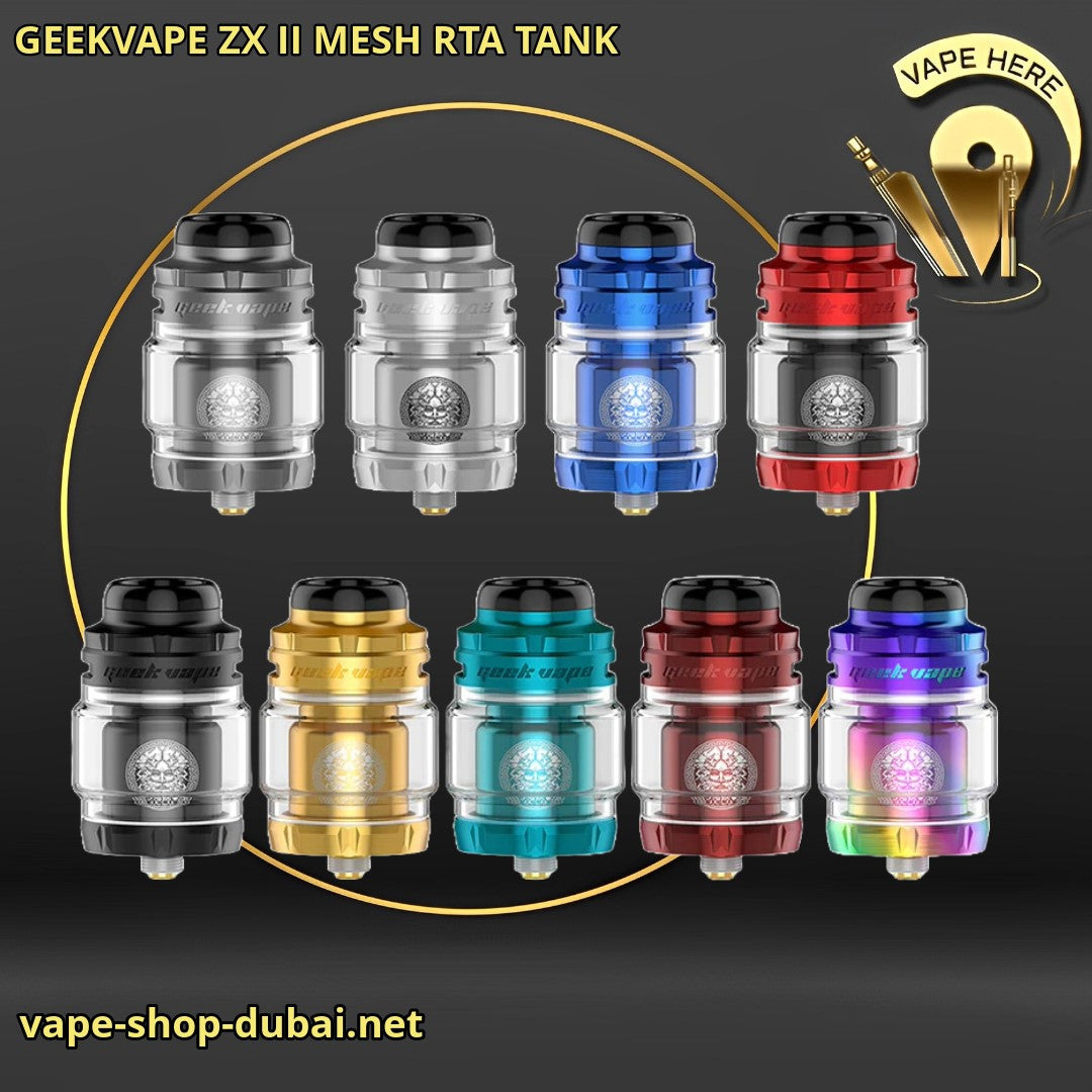 GEEKVAPE ZX II MESH RTA TANK UAE Dubai