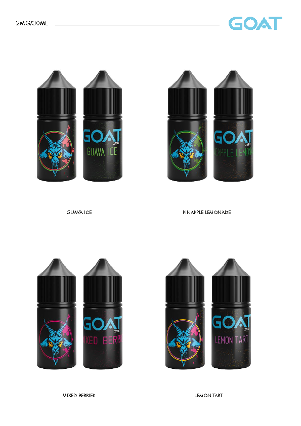 GOAT Salt Nic 20MG 30ML UAE Abu Dhabi