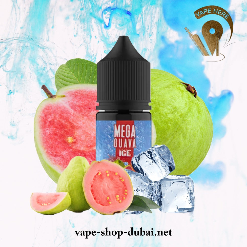 MEGA GUAVA ICE 30ml SaltNic - Grand E-Liquid UAE Dubai