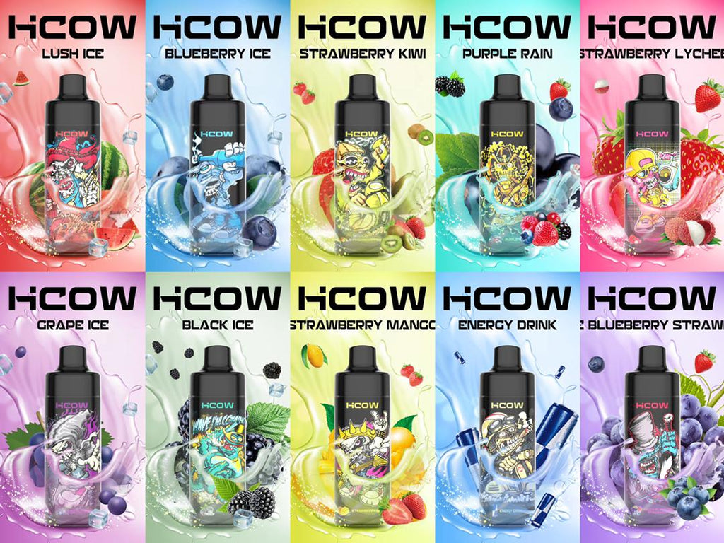 HCOW RF 10000 Puffs Disposable Vape flavors in UAE Dubai Abu Dhabi