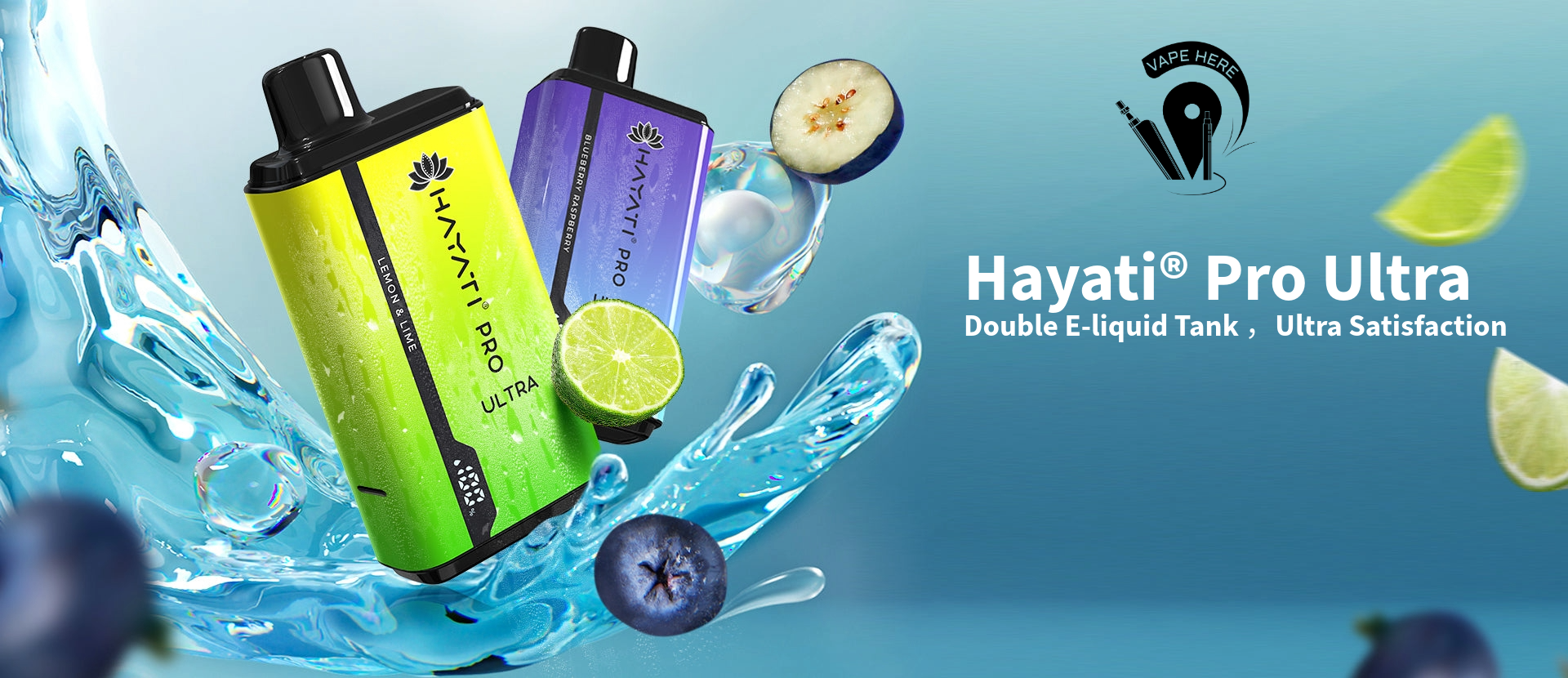 Hayati Pro Ultra 15000 Puffs Disposable Vape 20mg UAE Dubai