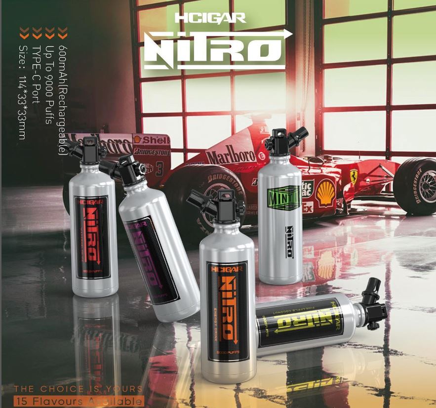 Hicigar Nitro Disposable Vape 9000 Puffs Dubai UAE Abu Dhabi