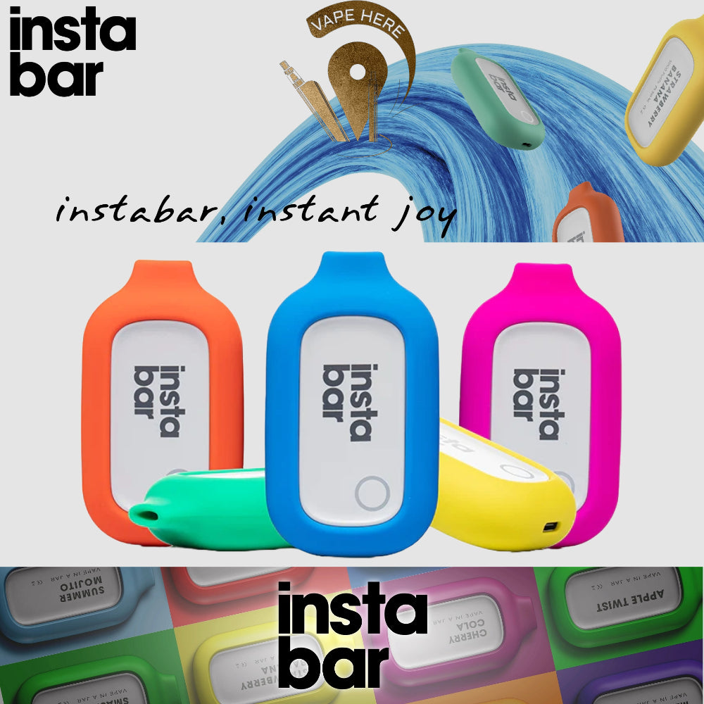 Insta Bar Disposable 5000 Puffs flavors Dubai UAE Abu Dhabi vape here store