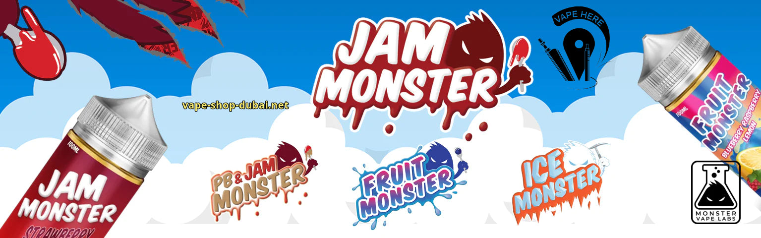 Jam Monster E-Liquids 6MG 100ml UAE Dubai
