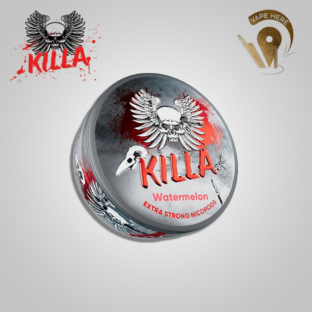 KILLA Nicotine Pouches 12.8mg Per Pouch Watermelon UAE Fujairah